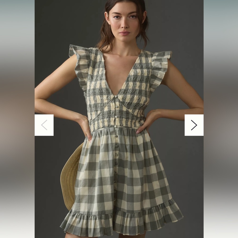 Anthropologie The Peregrine Mini Dress - XS